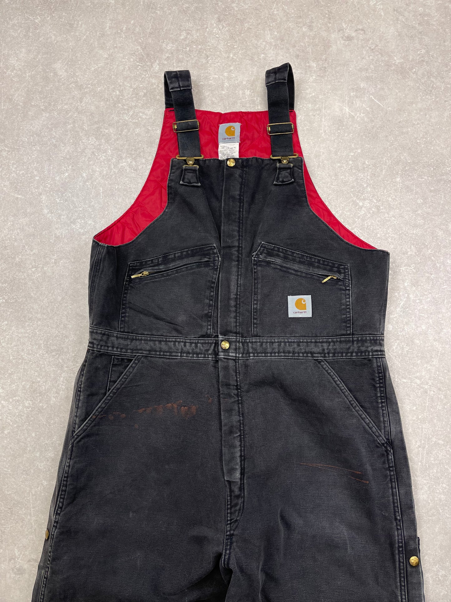 Black Carhartt Dungarees | W40L34